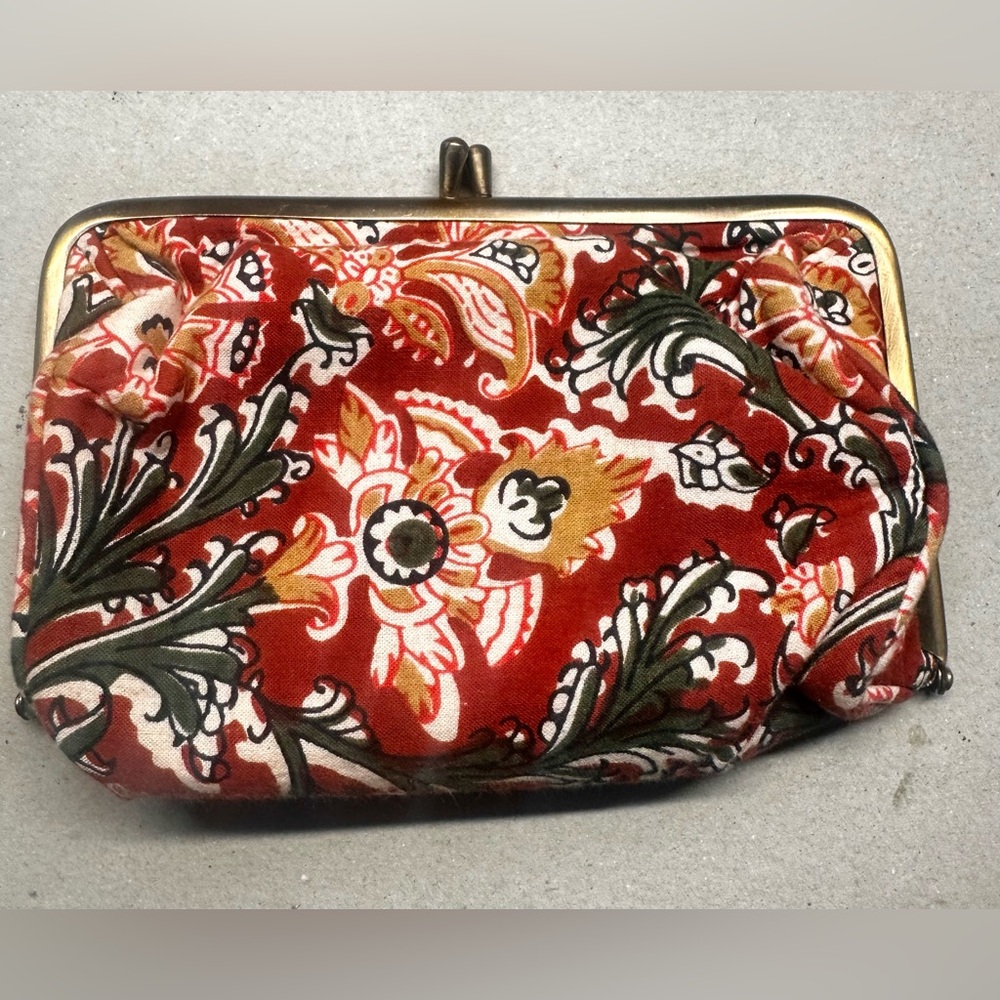 Anthropologie Moroccan Tile Print Clutch